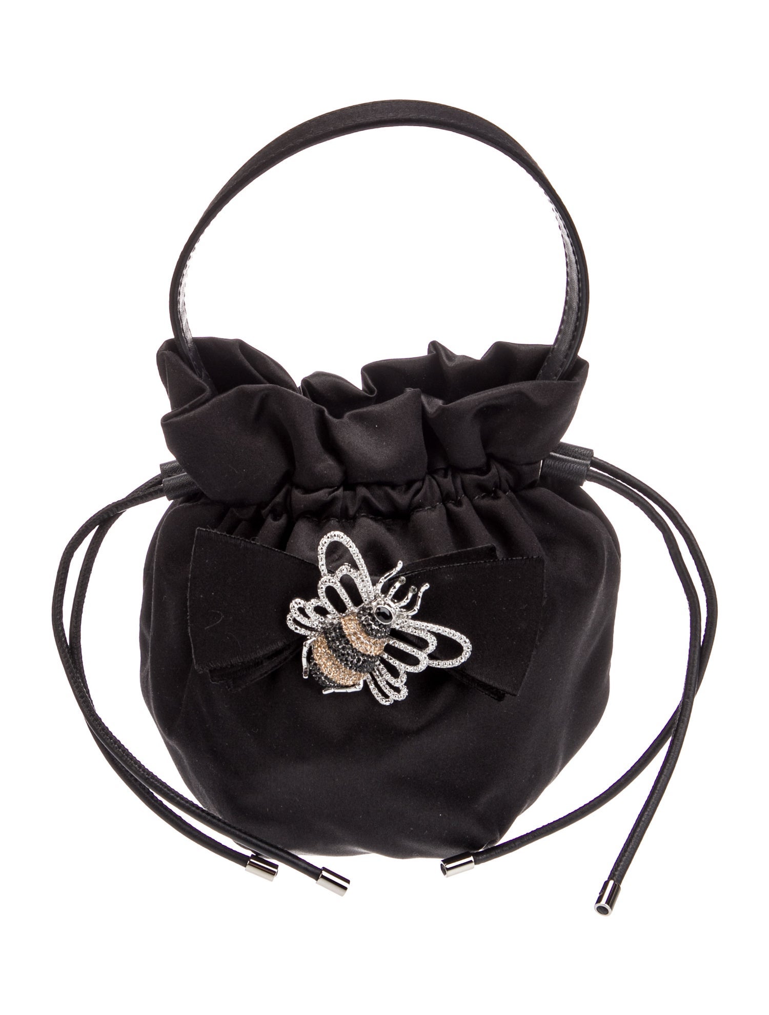Max Mara Satin Bucket Bag