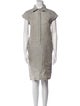 Max Mara Linen Knee-Length Dress
