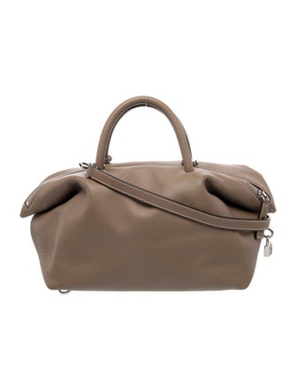 Max Mara Leather Top Handle Bag