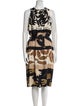 Max Mara Silk Midi Length Dress