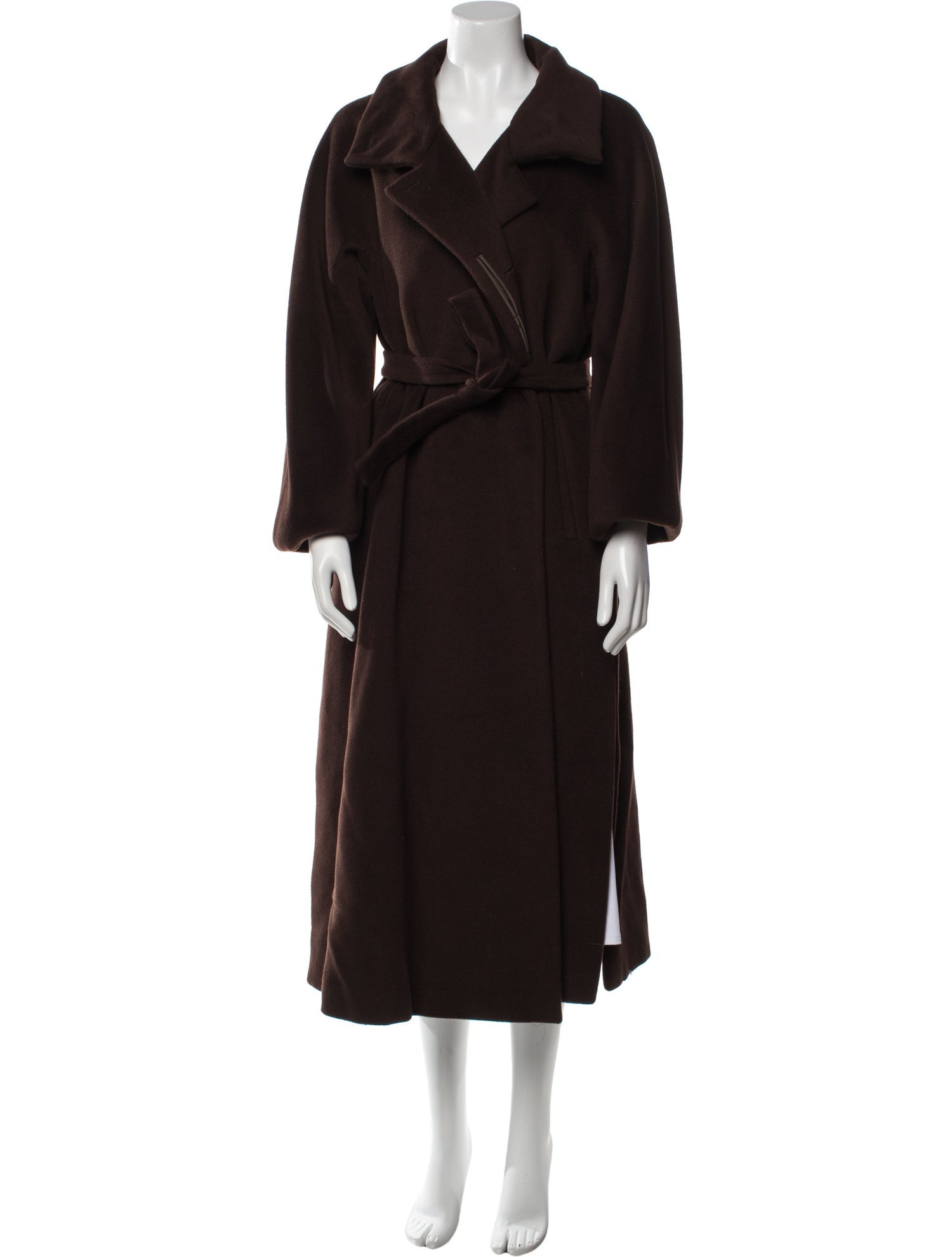 Max Mara Virgin Wool Trench Coat