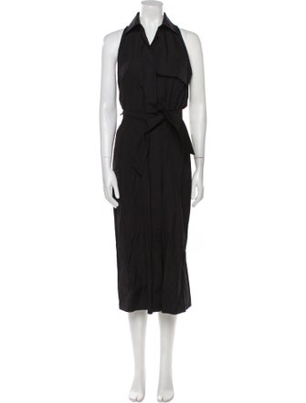 Max Mara Halterneck Long Dress
