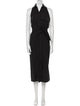 Max Mara Halterneck Long Dress