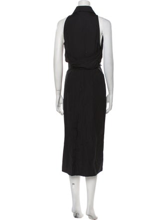Max Mara Halterneck Long Dress