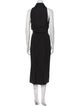 Max Mara Halterneck Long Dress