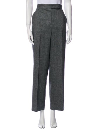 Max Mara Virgin Wool Wide Leg Pants