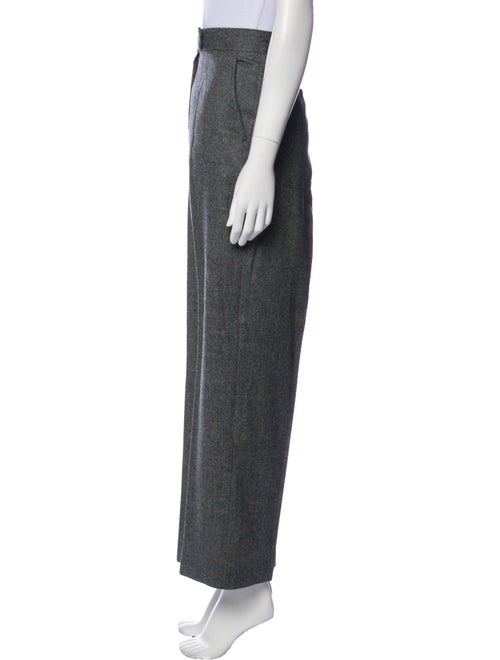 Max Mara Virgin Wool Wide Leg Pants