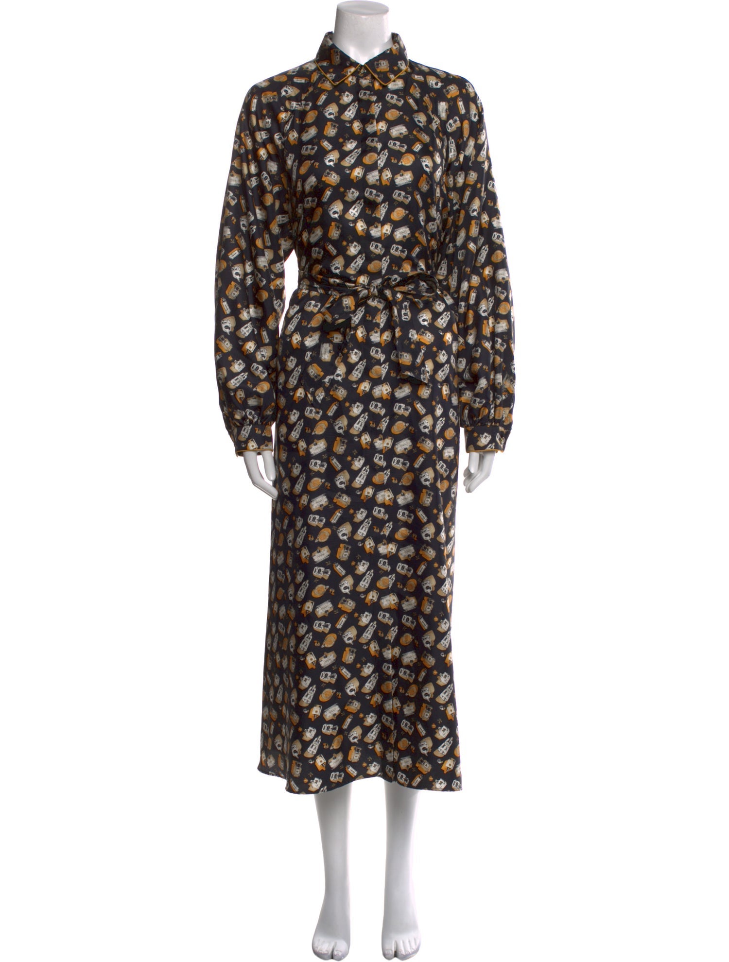 Max Mara Silk Long Dress w/ Tags