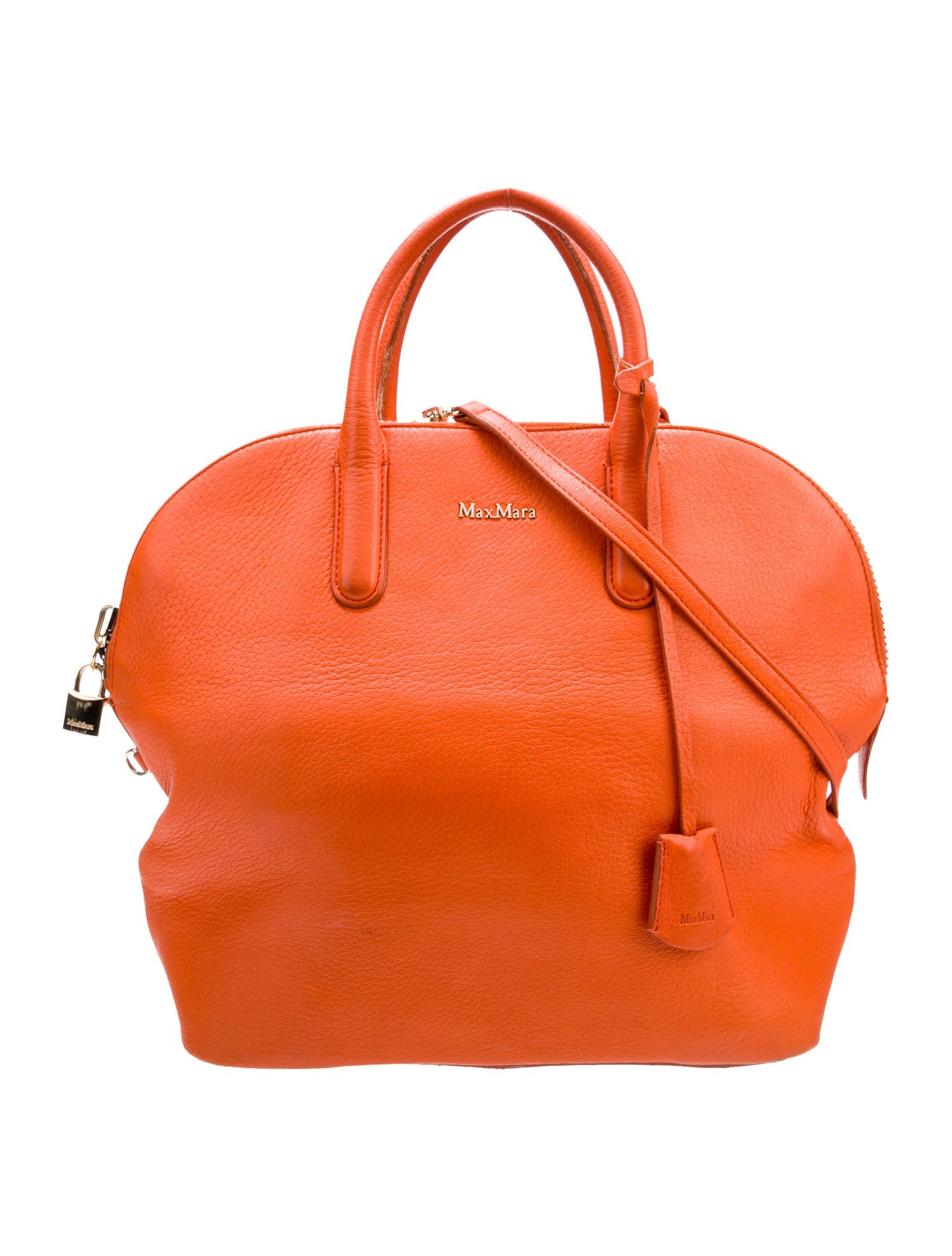 Max Mara Leather Top Handle Bag