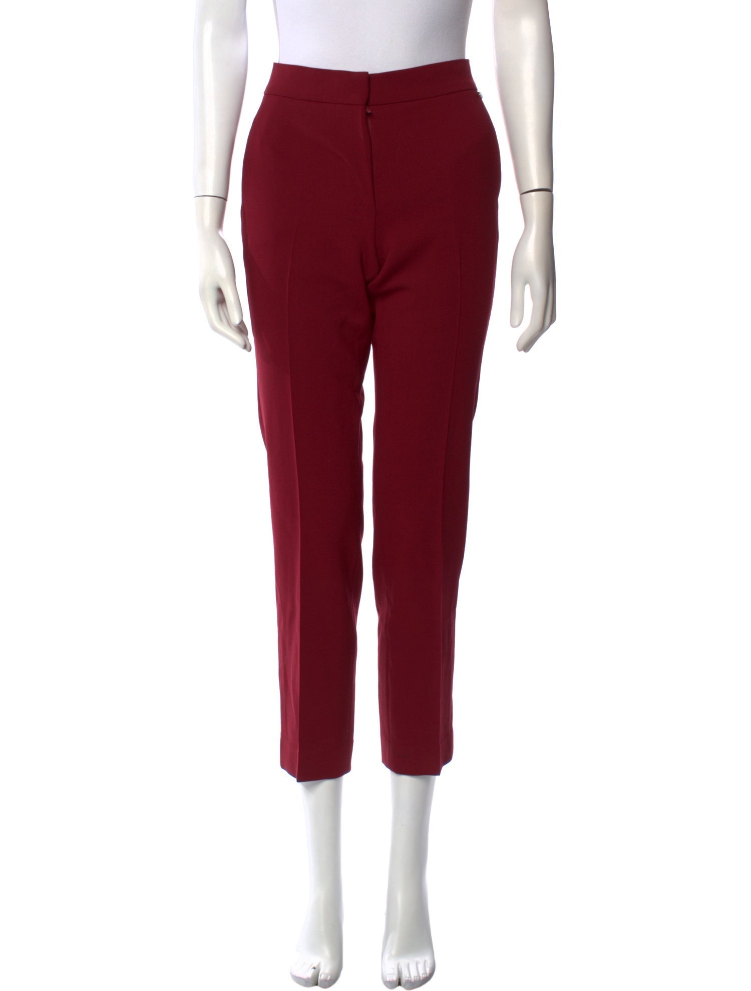 Max Mara Virgin Wool Straight Leg Pants