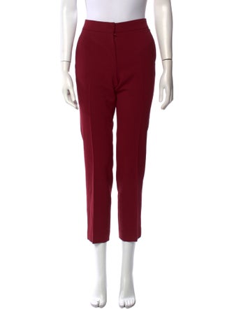 Max Mara Virgin Wool Straight Leg Pants
