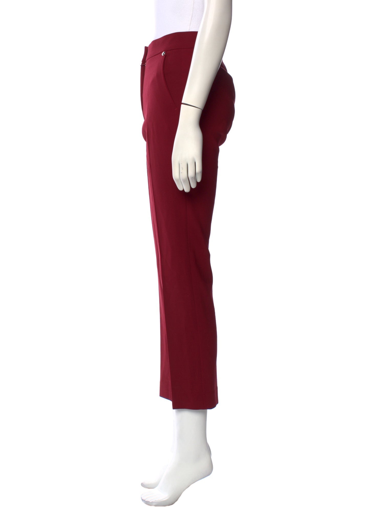 Max Mara Virgin Wool Straight Leg Pants