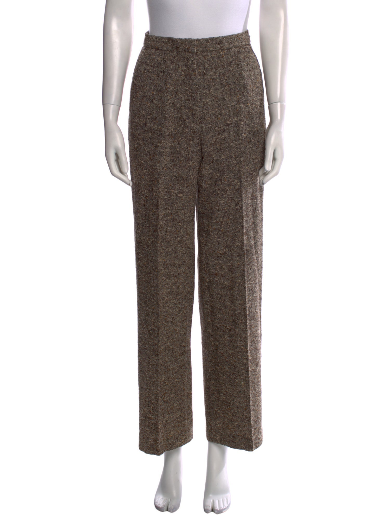 Max Mara Wool Straight Leg Pants