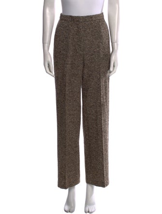 Max Mara Wool Straight Leg Pants