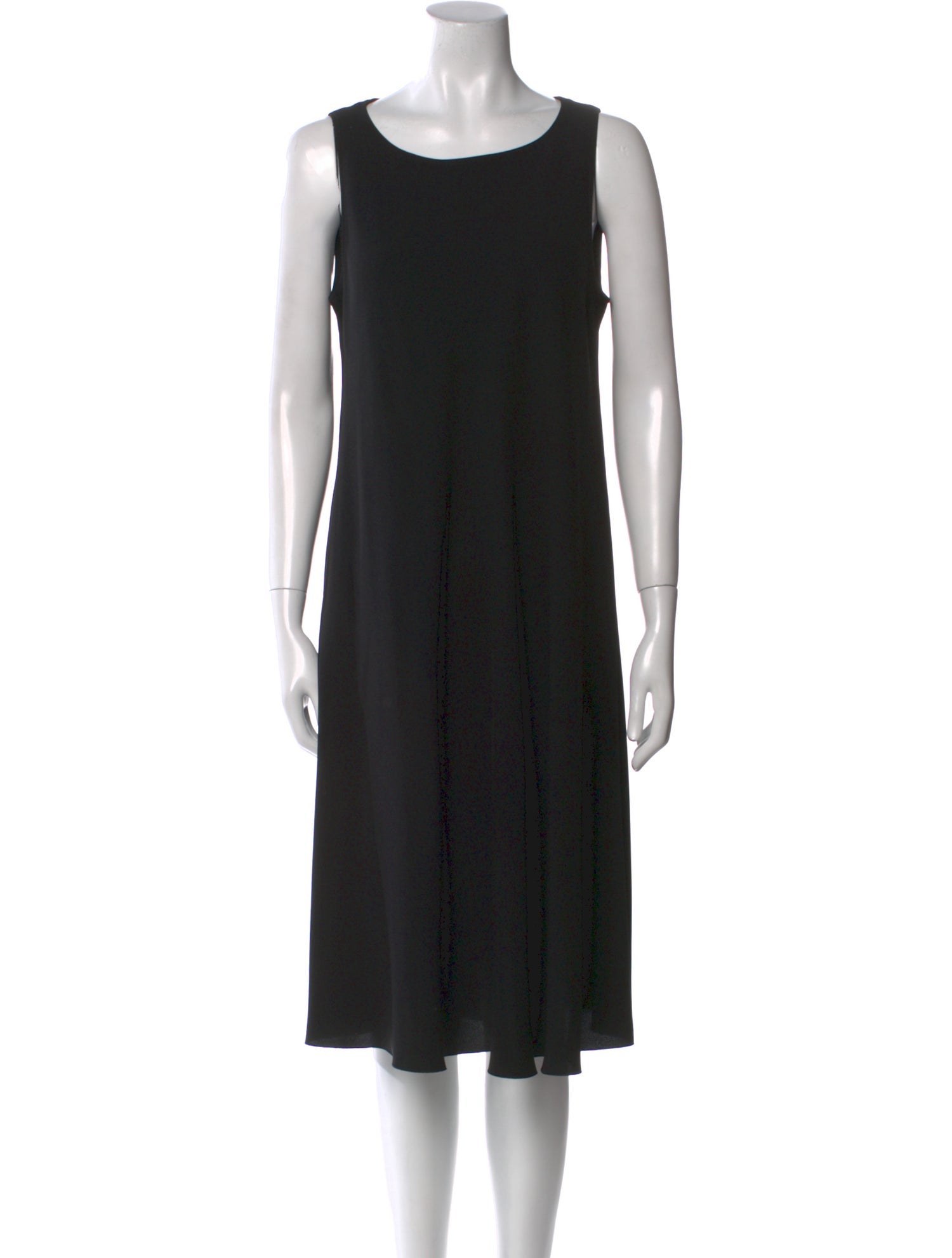 Max Mara Scoop Neck Knee-Length Dress