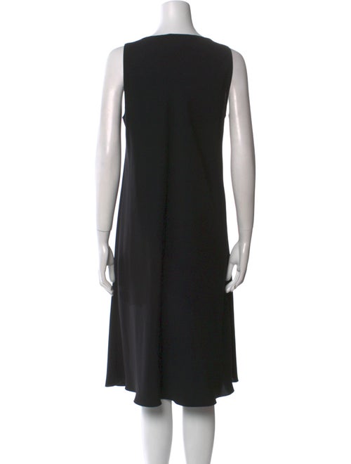 Max Mara Scoop Neck Knee-Length Dress