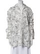 Max Mara Printed V-Neck Tunic