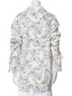 Max Mara Printed V-Neck Tunic