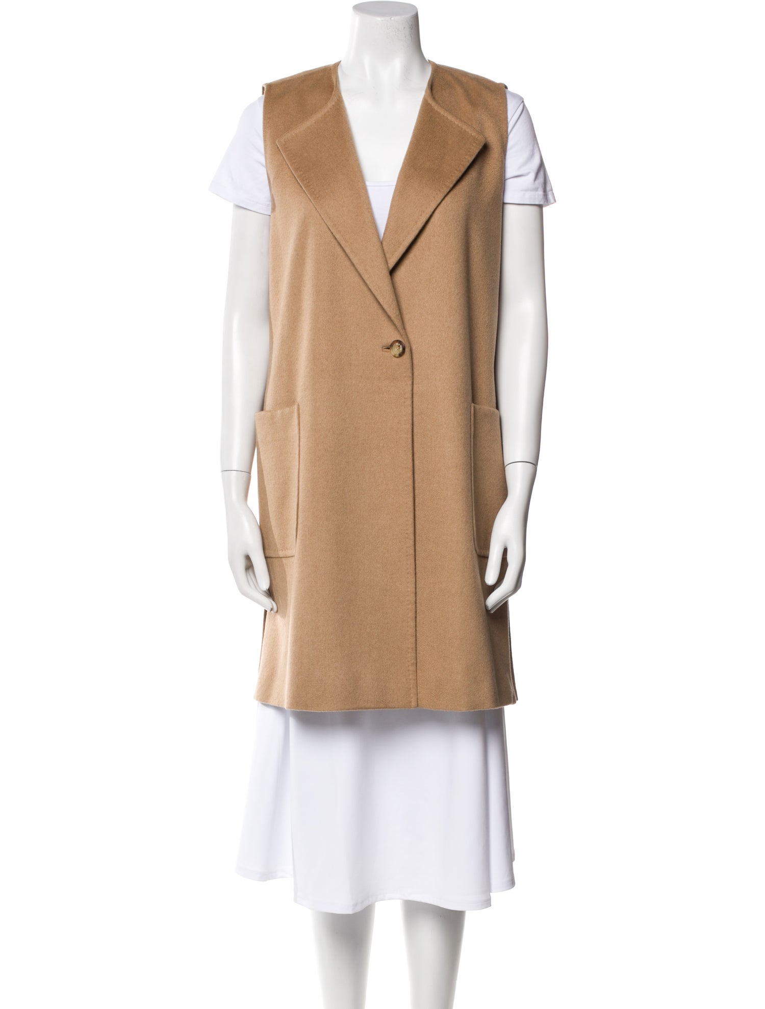 Max Mara Striped Vest