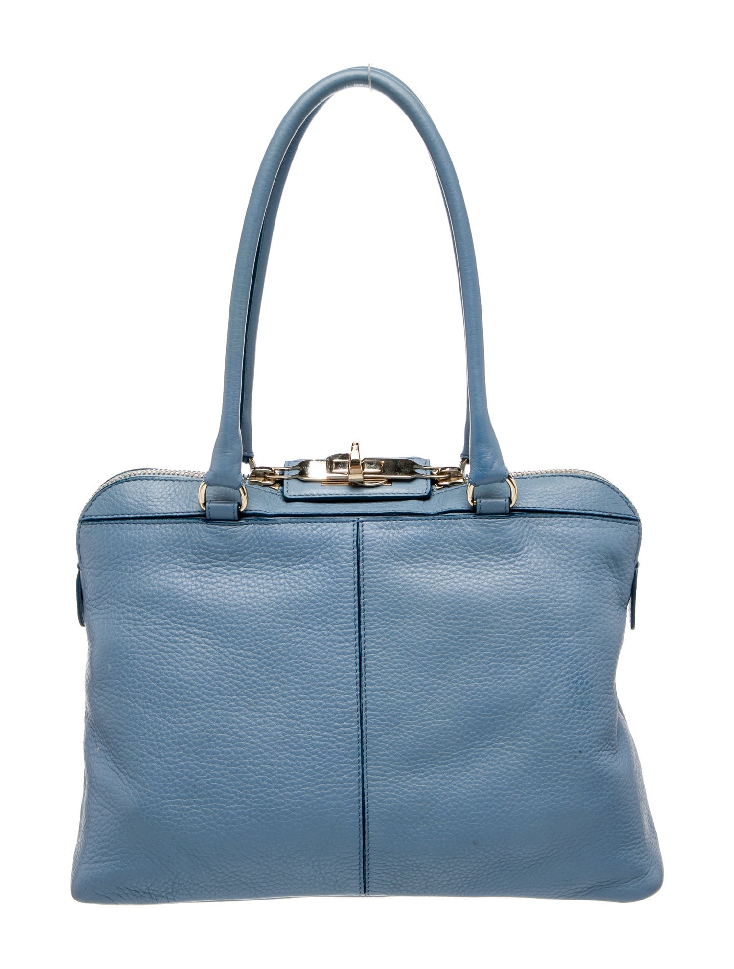 Max Mara Leather Top Handle Bag