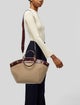 Max Mara Canvas Top Handle Bag