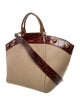 Max Mara Canvas Top Handle Bag