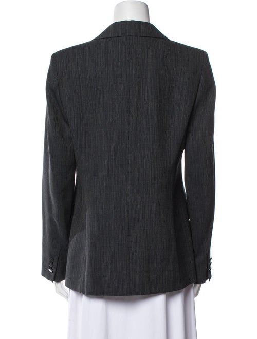 Max Mara Virgin Wool Striped Blazer