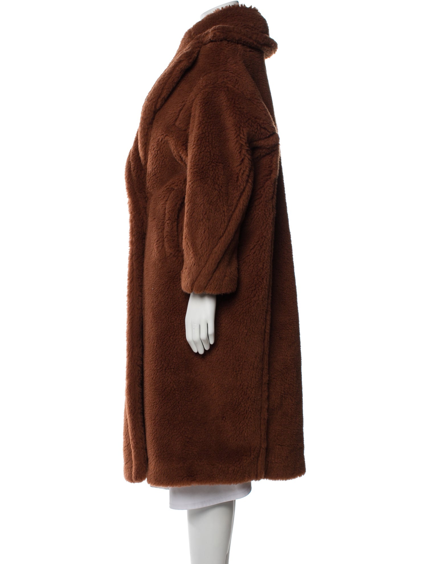 Max Mara Alpaca Faux Fur Coat