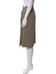 Max Mara Virgin Wool Knee-Length Skirt