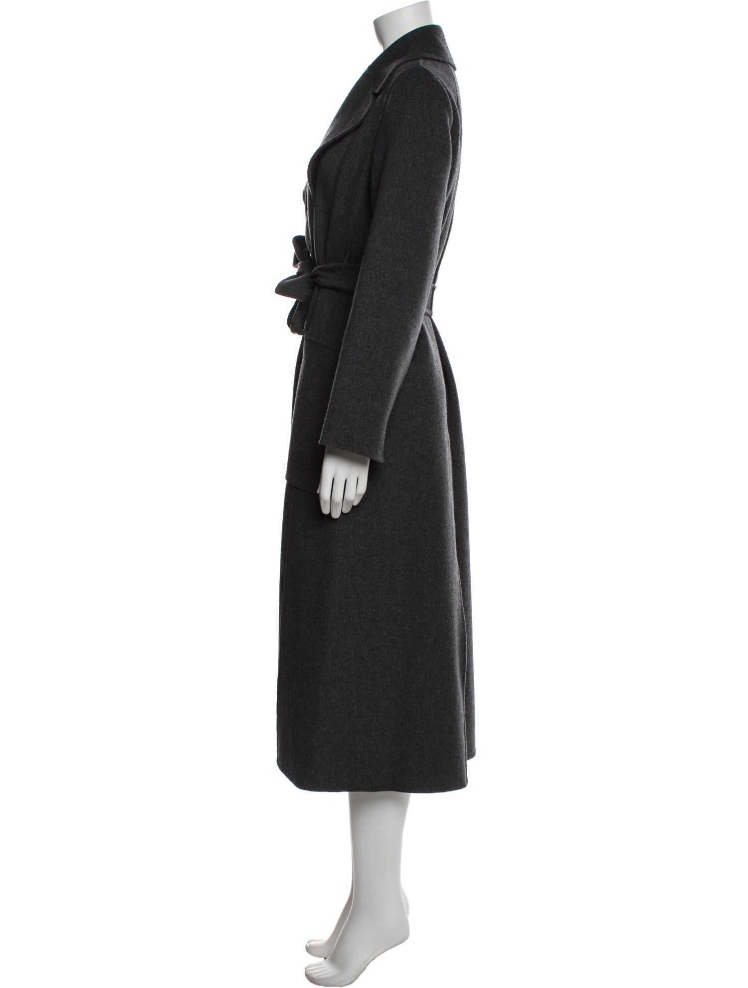 Max Mara Virgin Wool Trench Coat