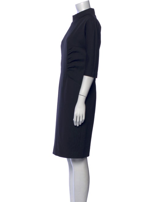 Max Mara Turtleneck Knee-Length Dress