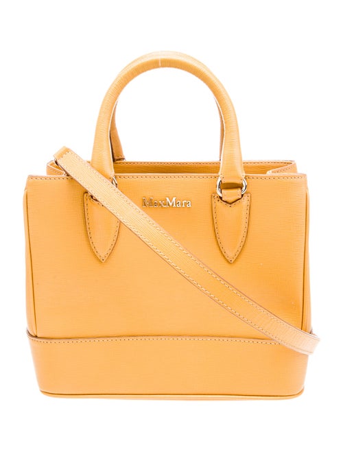 Max Mara Leather Top Handle Bag