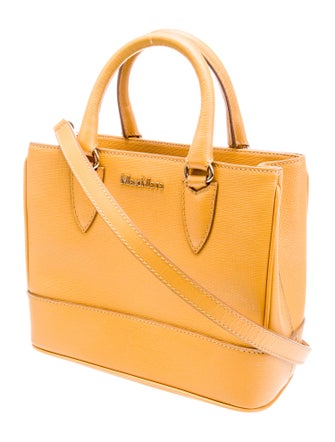 Max Mara Leather Top Handle Bag