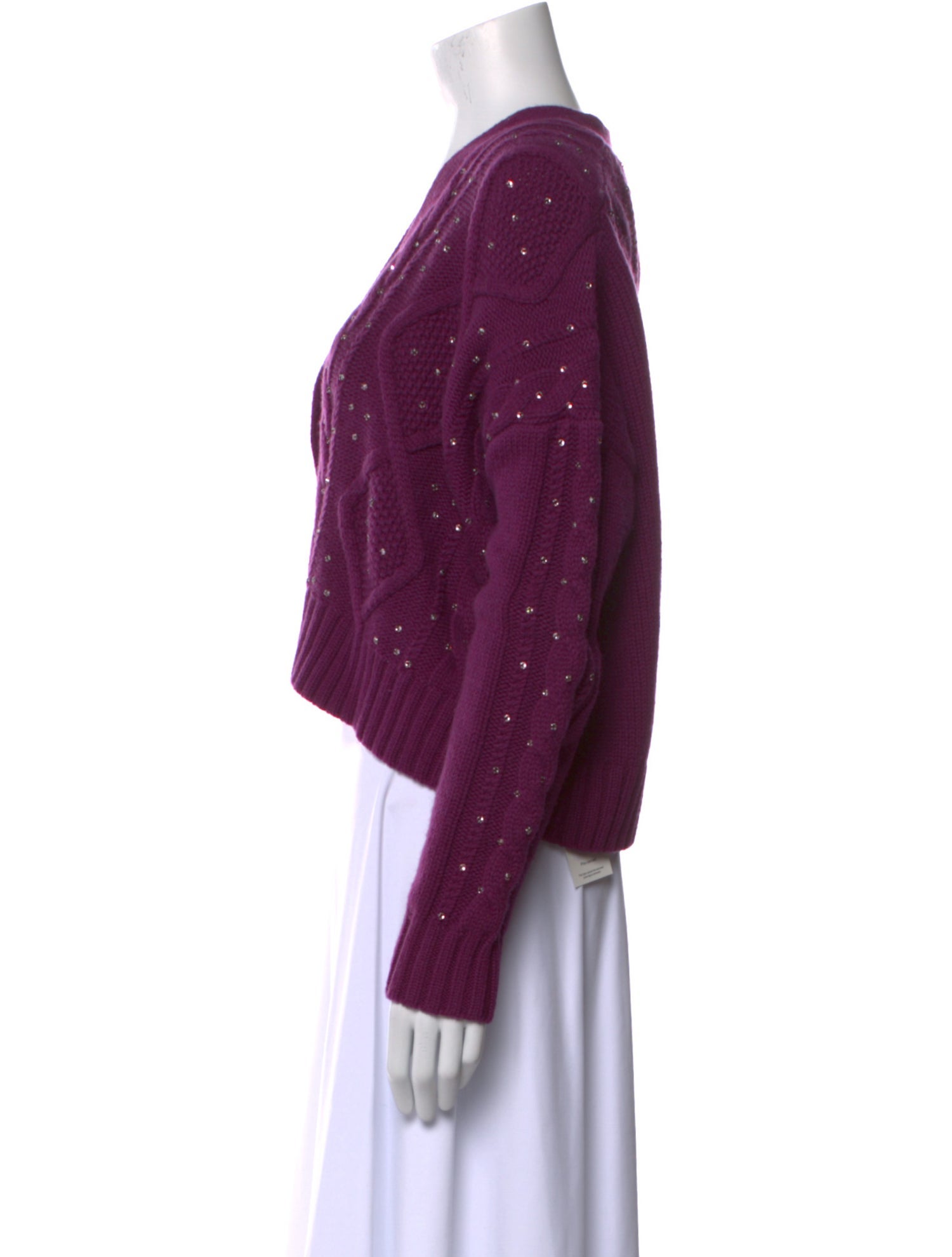 Max Mara Wool V-Neck Sweater w/ Tags