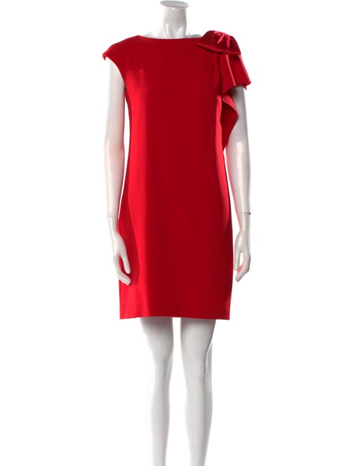 Max Mara Bateau Neckline Mini Dress