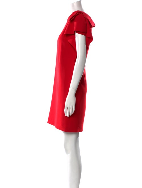 Max Mara Bateau Neckline Mini Dress