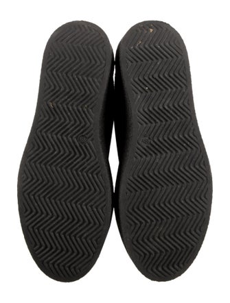 Max Mara Leather Trim Embellishment Sock Boots