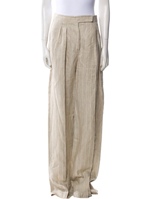 Max Mara Linen Wide Leg Pants