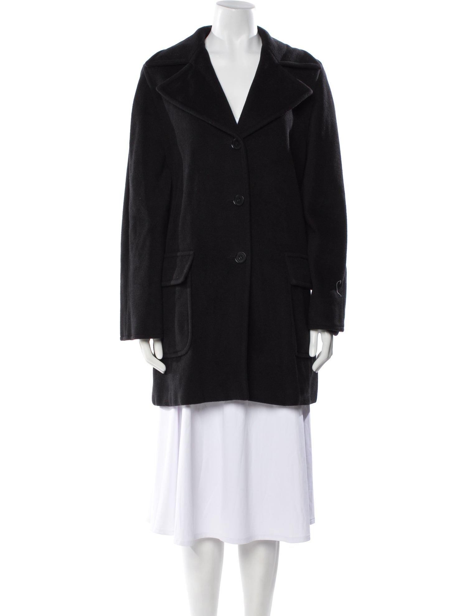 Max Mara Virgin Wool Peacoat