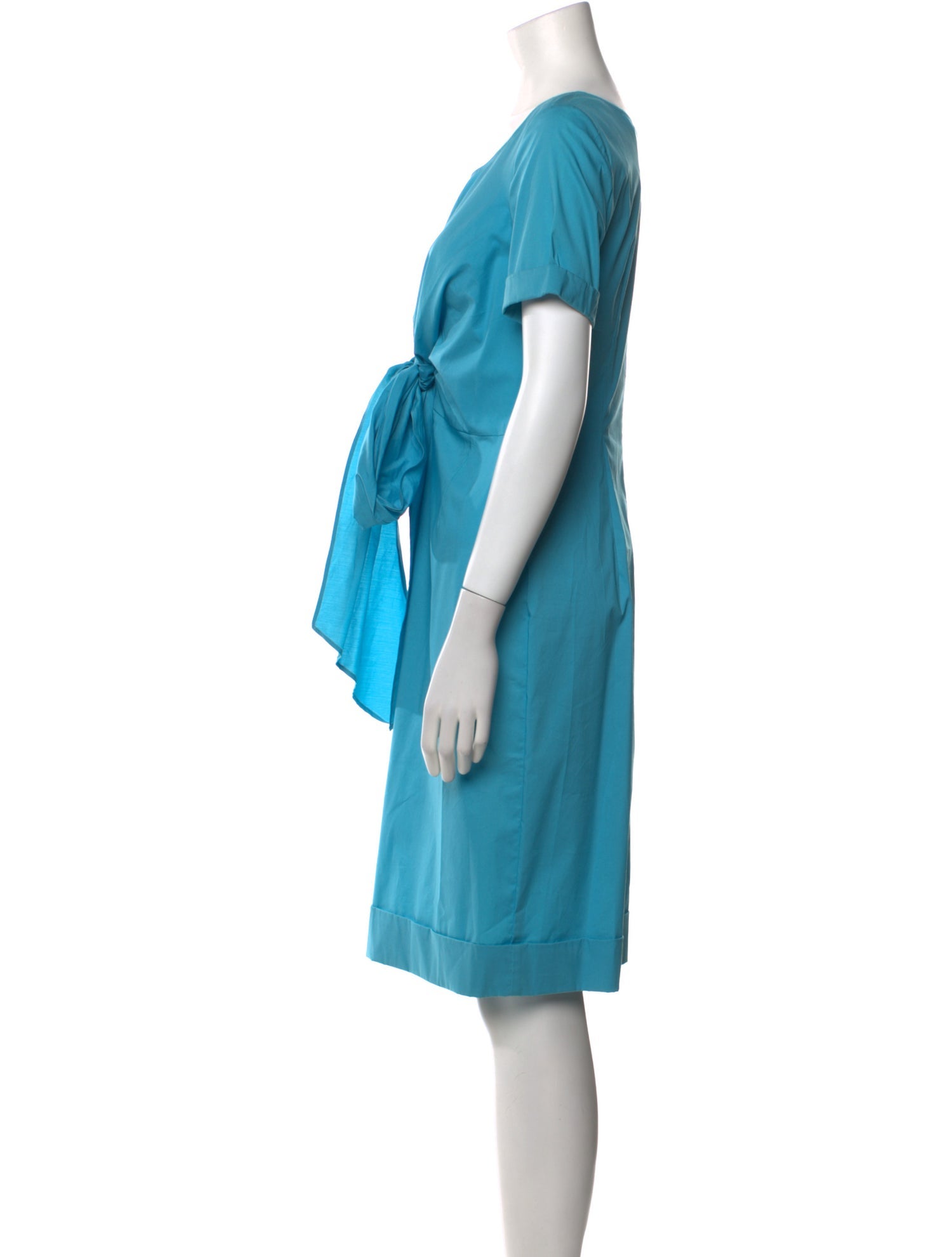 Max Mara Bateau Neckline Knee-Length Dress w/ Tags