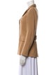 Max Mara Virgin Wool Tweed Pattern Blazer
