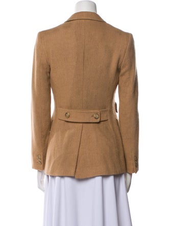 Max Mara Virgin Wool Tweed Pattern Blazer