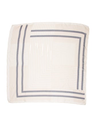 Max Mara Silk Striped Snood