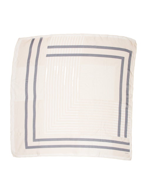 Max Mara Silk Striped Snood