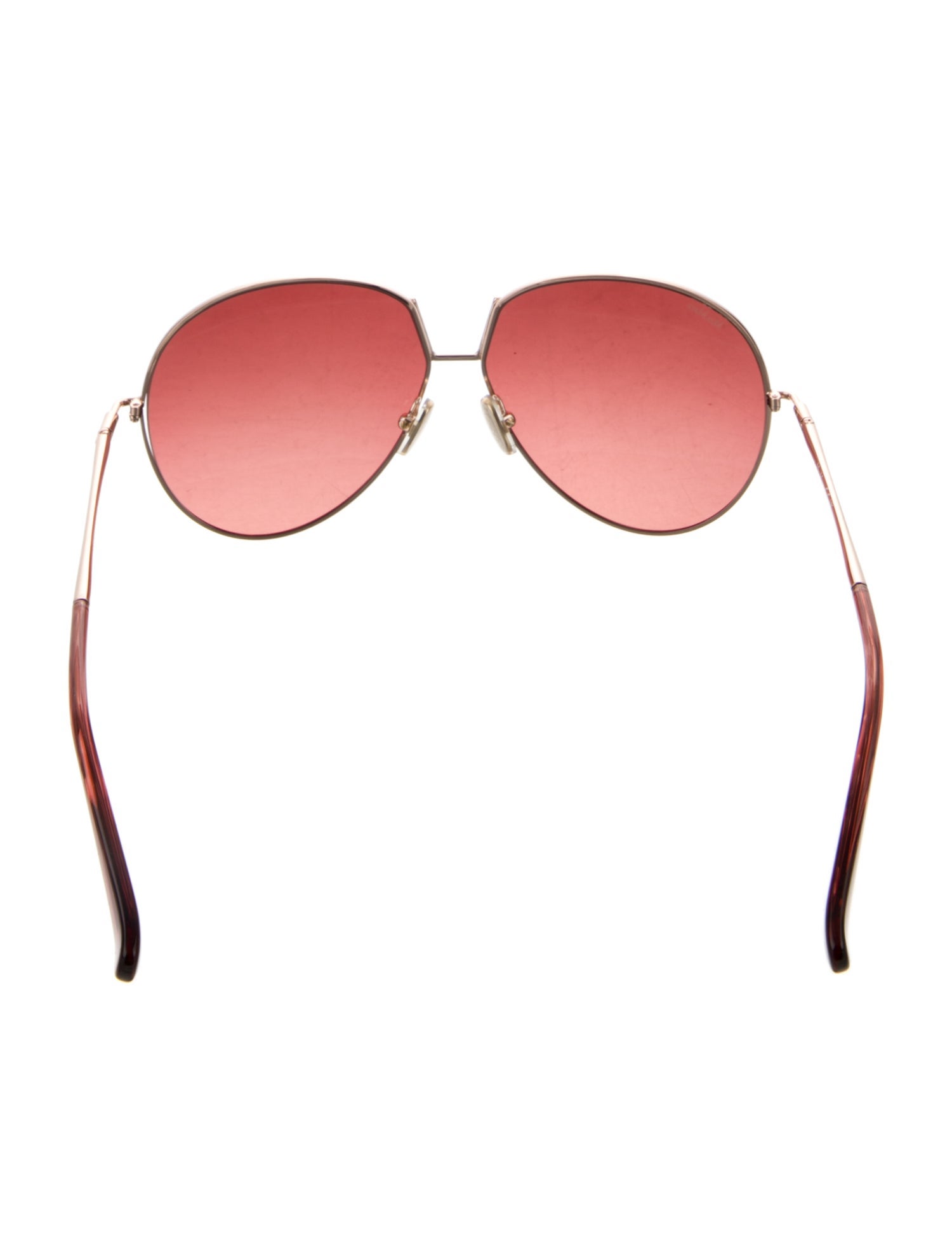 Max Mara Aviator Tinted Sunglasses
