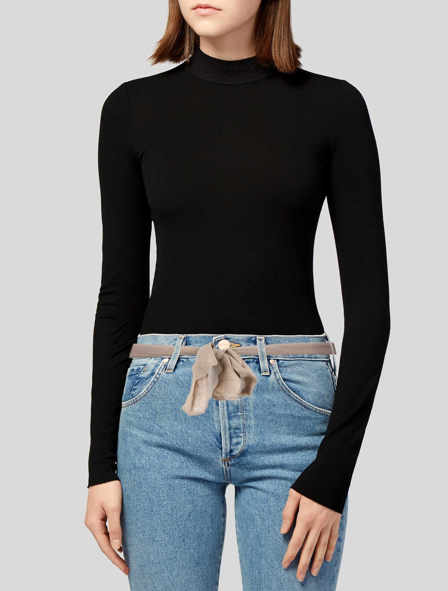 Max Mara Crystal Embellishments Waist Belt