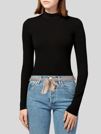 Max Mara Crystal Embellishments Waist Belt