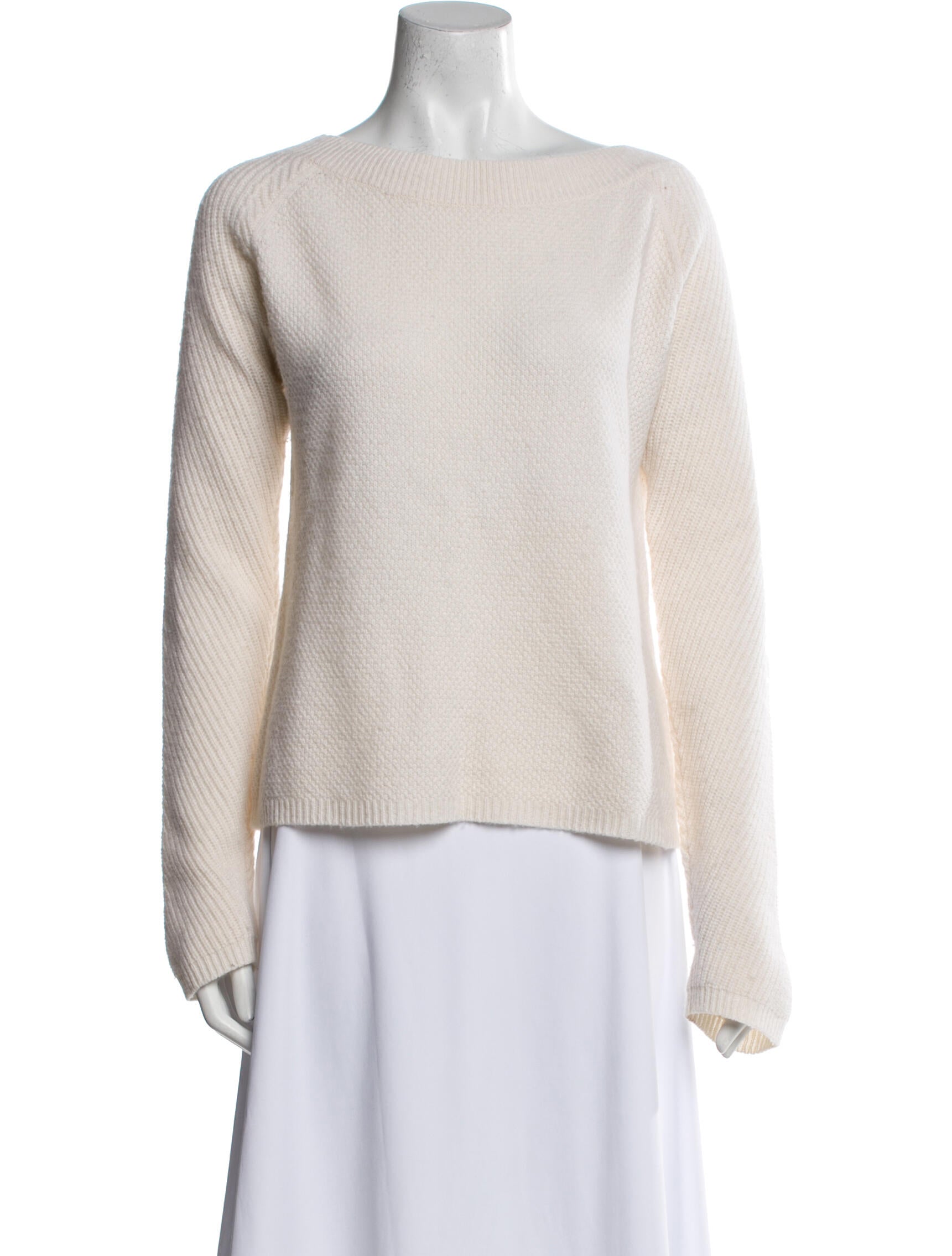 Max Mara Cashmere Bateau Neckline Sweater
