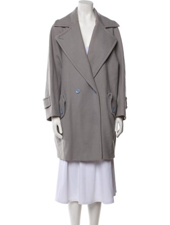 Max Mara Virgin Wool Trench Coat