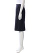 Max Mara Virgin Wool Knee-Length Skirt